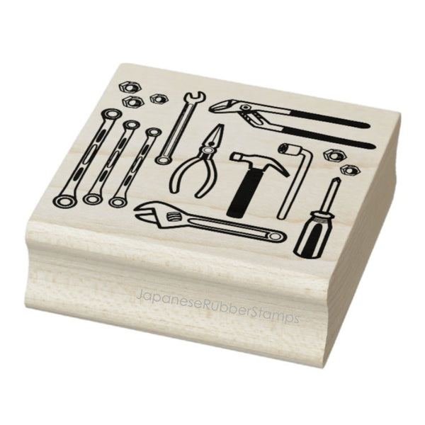 Engineering tools rubber stamp