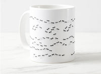 Ant mug, Unique gift, Insect lover, Gift for him, Ant lover