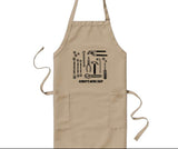 Car engineering tools, Custom apron, Gift for men