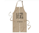 Car engineering tools, Custom apron, Gift for men