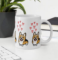 Corgi ｍug, Walsh Corgi, Dog lover gift idea