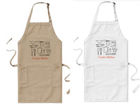 Cooking tools apron, Custom apron