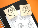 Kawaii ghosts rubber stamps, Halloween rubber stamps, Cute rubber stamps, Japanese rubber stamps