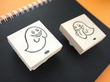 Kawaii ghosts rubber stamps, Halloween rubber stamps, Cute rubber stamps, Japanese rubber stamps