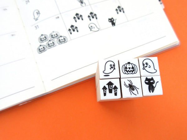 Cat hobonichi mini stamps, Japanese rubber stamps, Hobonichi