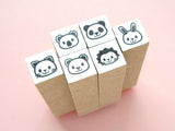 Animal hobonichi stamps set of 6