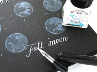 Full moon stamp, Moon decoration, Halloween rubber stamp, Unique rubber stamp, Japanese rubber stamps