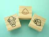 Poo rubber stamp, Toilet paper, Toilet stamp, Cute rubber stamps, Japanese rubber stamps