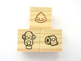 Poo rubber stamp, Toilet paper, Toilet stamp, Cute rubber stamps, Japanese rubber stamps