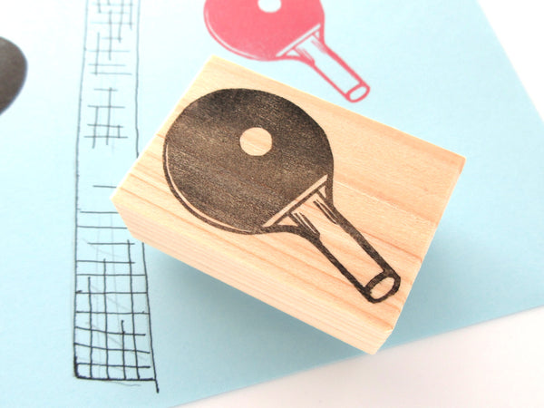 Table tennis rubber stamp, Sport rubber stamp, Japanese rubber stamps