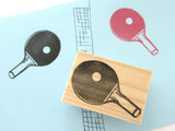 Table tennis rubber stamp, Sport rubber stamp, Japanese rubber stamps