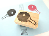 Table tennis rubber stamp, Sport rubber stamp, Japanese rubber stamps