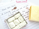 Cooking tool stamps, Hobonichi rubber stamps, Japanese rubber stamps, Cooking lover stamps