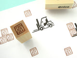 Forklift truck rubber stamp, Shenmue forklift stamp, Shenmue lover, Japanese rubber stamps