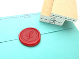 Cut scissors rubber stamp, Envelope decoration stamp, Cut dotted line