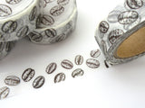 Coffee beans washi tape