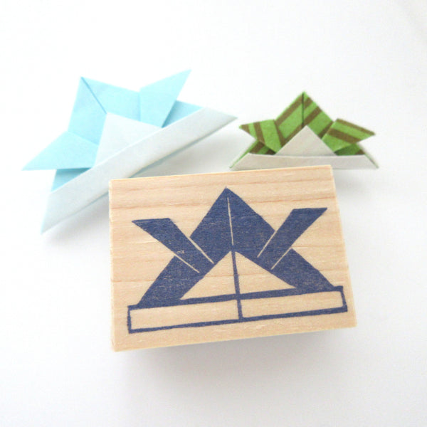 Origami Kabuto, Children's Day, Samurai Kabuto, Japanese decoration, Handmade stamp, How to make Origami