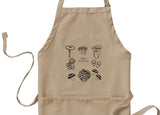 Mushroom apron