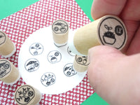 Bonsai master rubber stamps, Miniature bonsai rubber stamp, Japanese rubber stamp