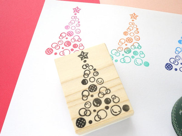 Christmas tree stamp