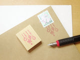 Christmas ornaments, Envelope decoration stamp, Christmas rubber stamp, Japanese rubber stamps, Christmas card stamp