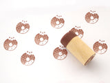 Donut rubber stamp, Cute rubber stamp, Food decoration, Japanese rubber stamp