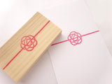 Japanese twine stamp Mizuhiki knot, Japanese rubber stamp, Japanese wedding