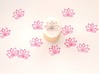 Lotus flower wedding decoration stamp