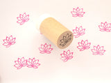 Lotus flower wedding decoration stamp