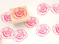 Rose wedding invitation stamp, Wedding rubber stamps, Japanese rubber stamp, Wedding flower