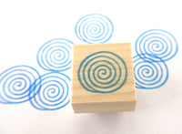 Japanese spiral art, Japanese stamp