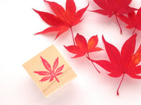 Japanese maple stamp, Japanese rubber stamp, Japanese wedding, Autumn decoration