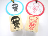 Ninja stamp, Ninja birthday party, Japanese rubber stamps, Japanese cartoon