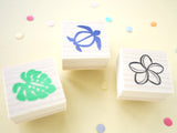 Hawaiian decor handmade stamps, Wedding decoration, Summer wedding