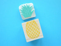 Pineapple rubber stamp, Pineapple decor, Summer invitation, Japanese rubber stamps, Unique rubber stamp