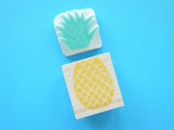 Pineapple rubber stamp, Pineapple decor, Summer invitation, Japanese rubber stamps, Unique rubber stamp