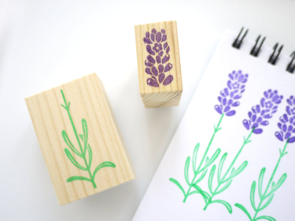 lavender flower rubber stamp Lavender rubber stamp, Flower invitation stamp, Wedding stationery, Ja – Japanese Rubber Stamps