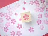 Cherry blossom rubber stamp, Wedding rubber stamp, Flower decoration stamp, Sakura blossom stamp, Japanese rubber stamp