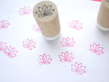 Lotus flower wedding decoration stamp