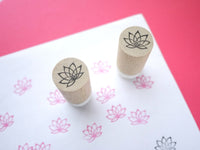 Lotus flower wedding decoration stamp