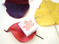 Maple leaf stamp