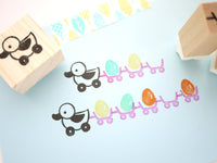 Duck Rubber stamp, Baby shower decoration stamps, Unique rubber stamp, Japanese rubber stamps