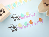 Duck Rubber stamp, Baby shower decoration stamps, Unique rubber stamp, Japanese rubber stamps