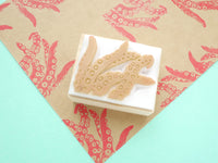 Octopus tentacles stamp,  Unique rubber stamp, Card decoration unique, Japanese rubber stamps