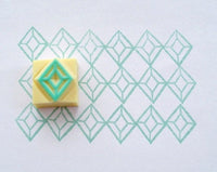 Hobonichi mini stamps set, Geometric pattern
