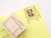 Cafe blackboard stamp, Japanese rubber stamps, Cute rubber stamp, Snail mail decoration