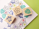 Hawaiian decor handmade stamps, Wedding decoration, Summer wedding