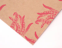 Octopus tentacles stamp,  Unique rubber stamp, Card decoration unique, Japanese rubber stamps