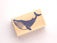 Blue whale rubber stamp, Summer decoration stamp, Cute rubber stamp, Japanese rubber stamp