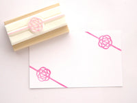 Japanese twine stamp Mizuhiki knot, Japanese rubber stamp, Japanese wedding